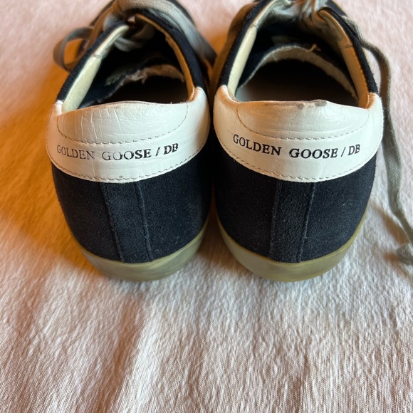 Golden Goose Navy suede Superstar sneakers - Picture 3 of 7